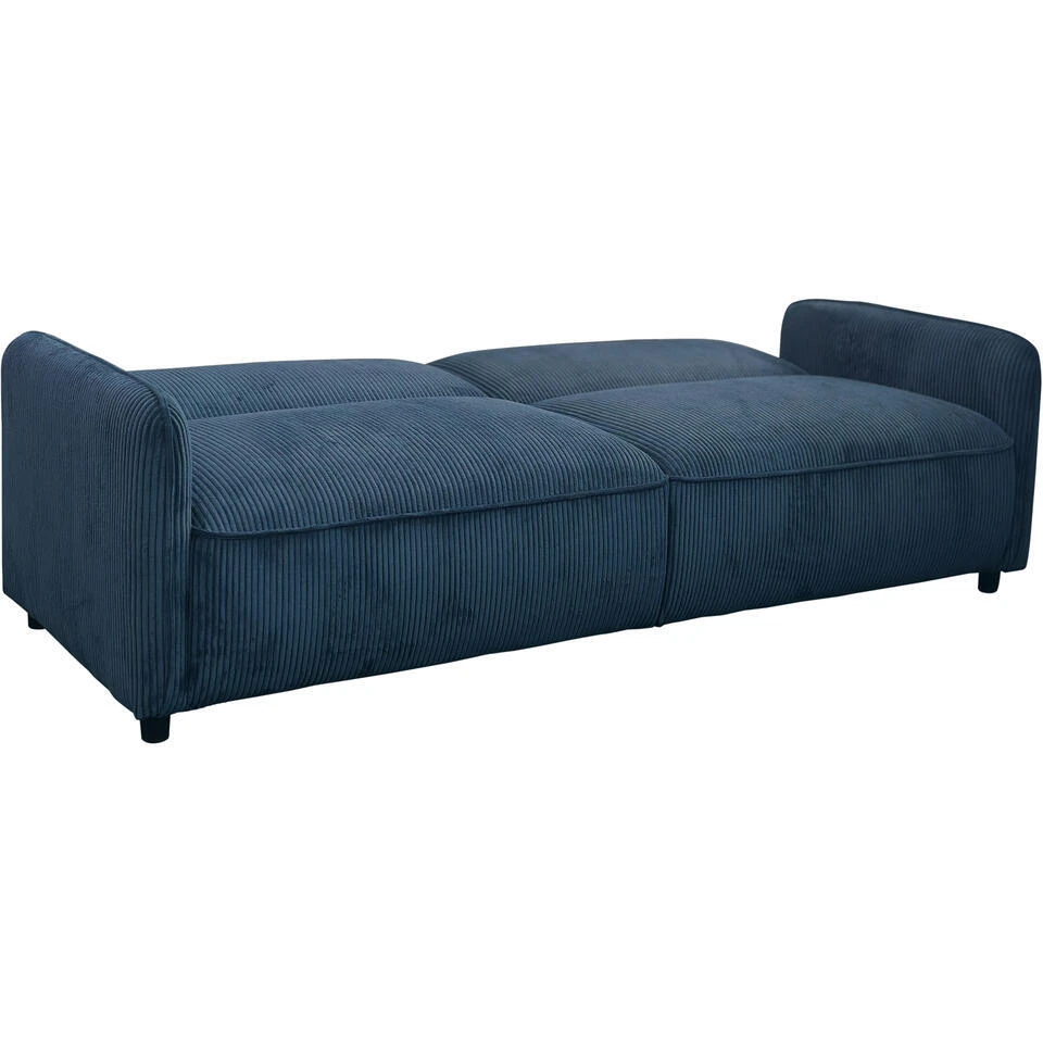 Alicia - Slaapbank 3-zits In Blauwe Stof - Afbeelding 5