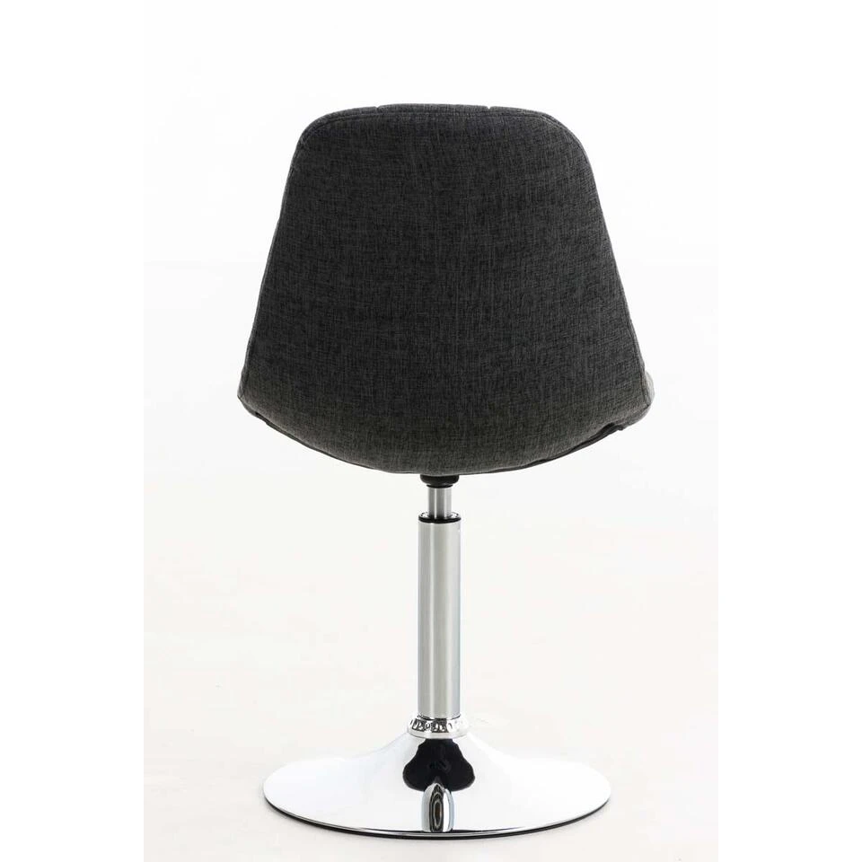 CLP Eetkamerstoel Emil Stof Grijs - Afbeelding 2