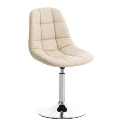 CLP Eetkamerstoel Emil Kunstleder Crème