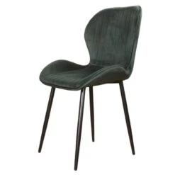 DS4U - Giulia Eetkamerstoel Velvet Donkergroen