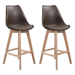 Happy Garden Stoelen SVEN - Bruin - Plastic