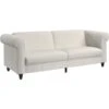 Felix II - 3-zits Slaapbank In Crèmekleurige Stof
