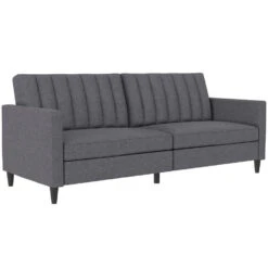 Celine - 3-zits Slaapbank In Grijs Stof