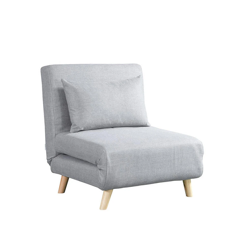 Merkloos HOME DELUXE Slaapstoel SNOOZE - Beige 79 X 28 X 132 Cm