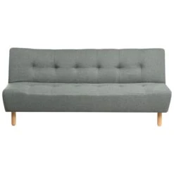 ALSTEN - Slaapbank 3-zits - Groen - Stof