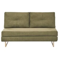 JERSLEV - 3-zits Slaapbank - Groen - Stof
