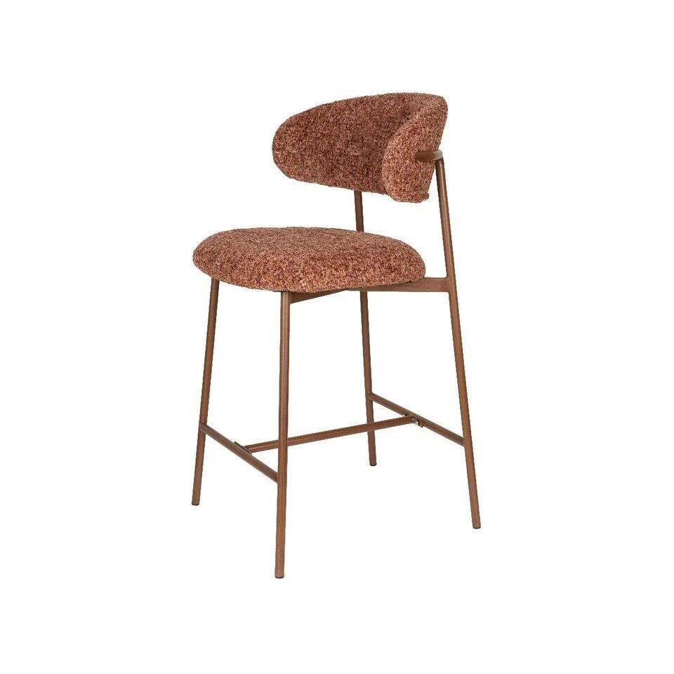 Puur - Gena Barkruk 65 Cm - Terracotta