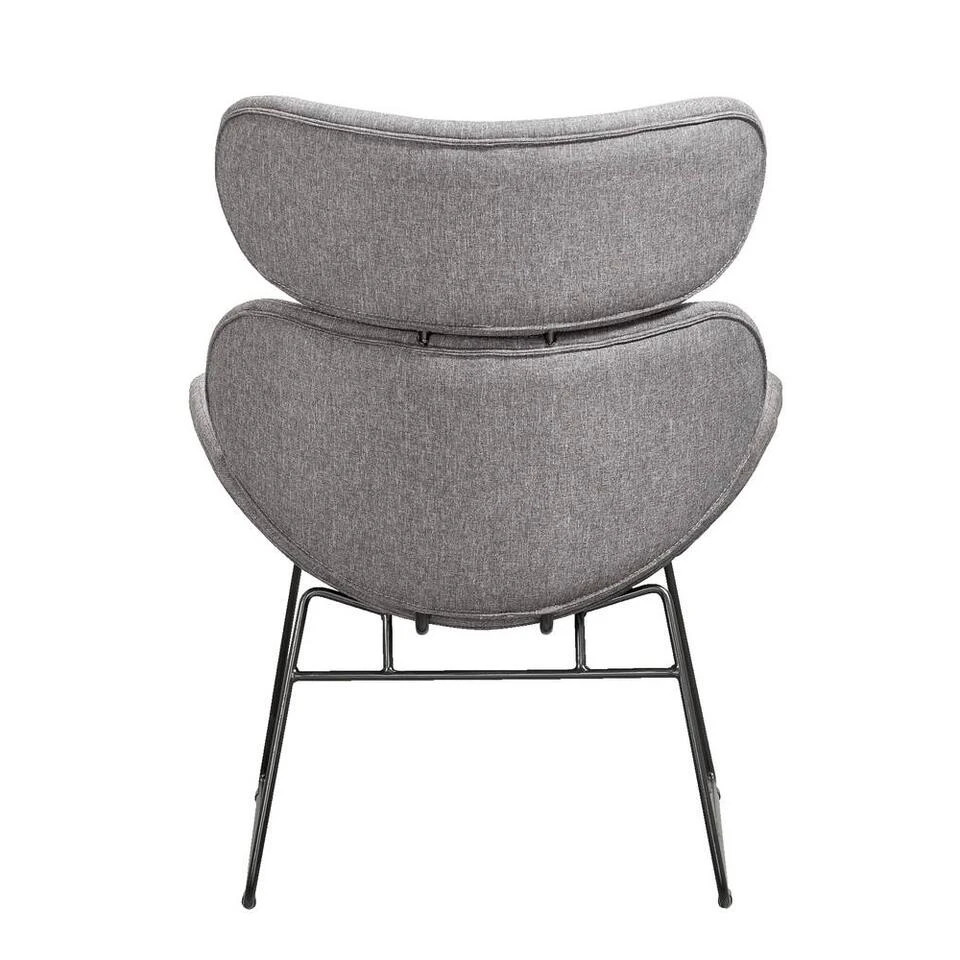 Fauteuil Cezar - Stof - Grijs - Afbeelding 3