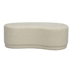 Poef Siena - Crème - 42x120x60 Cm