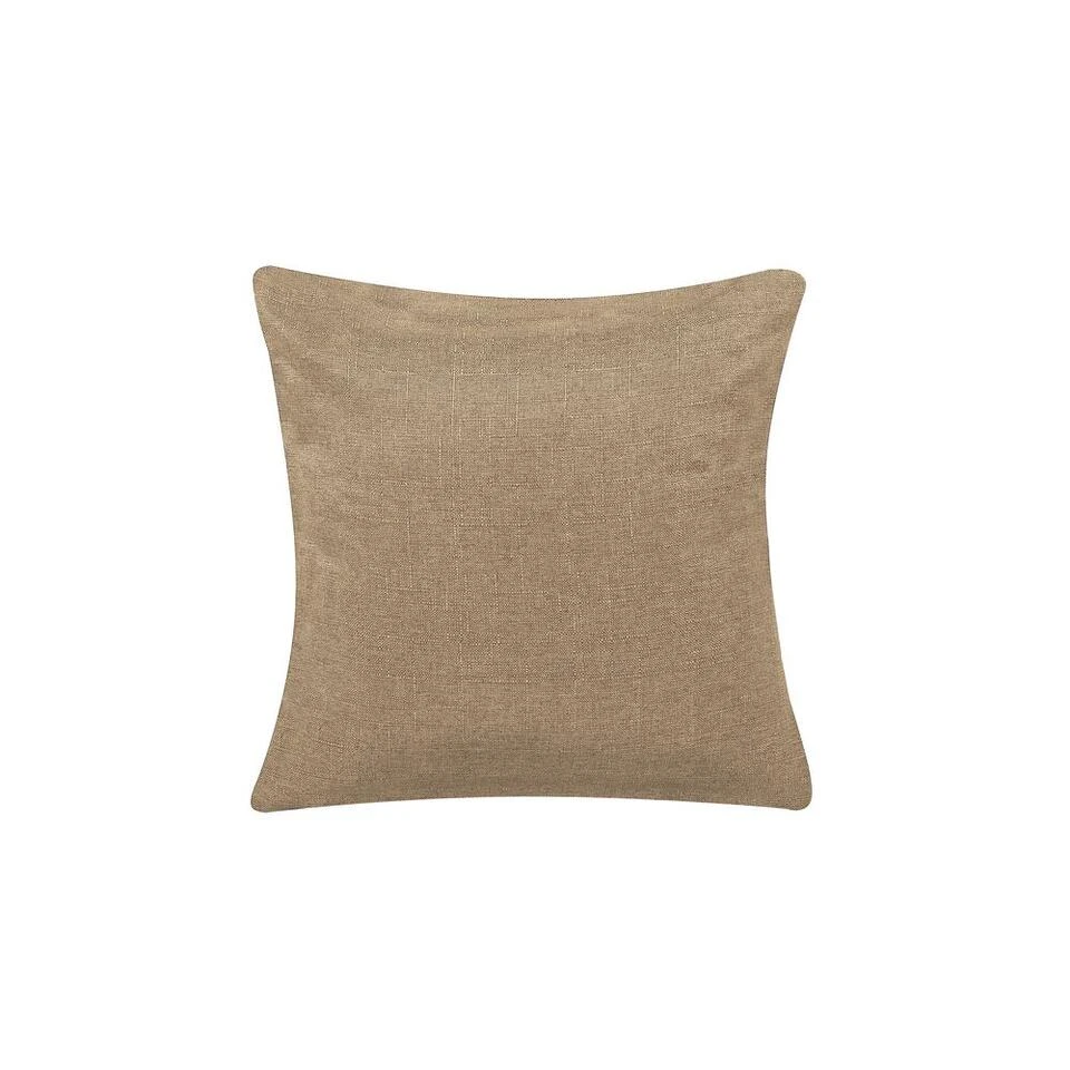 Beliani Slaapbank - LUCAN Beige Polyester - Afbeelding 2