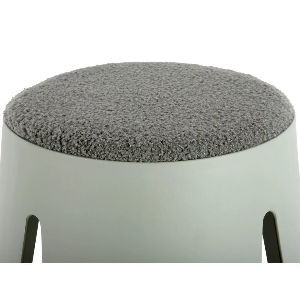 Leitmotiv - Poef Savor - Grijsjade - Afbeelding 3