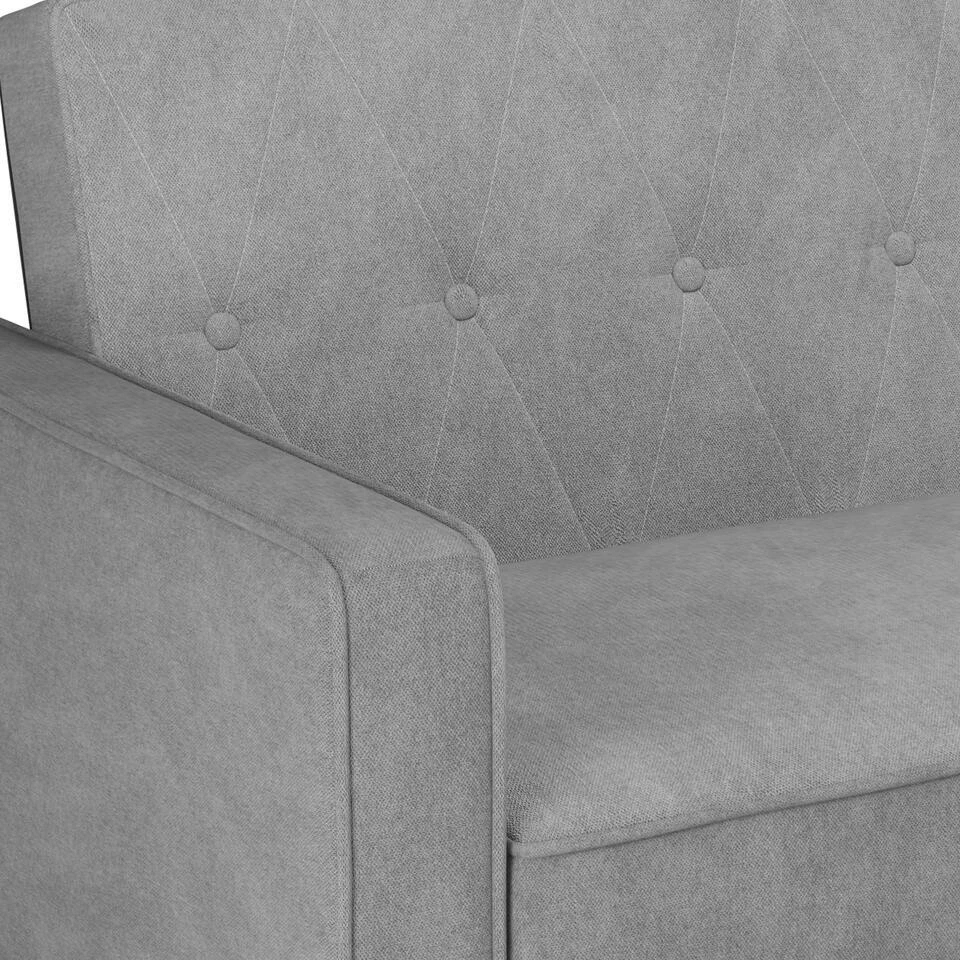 Avon - Slaapbank 3-zits In Antraciet Stof - Afbeelding 9