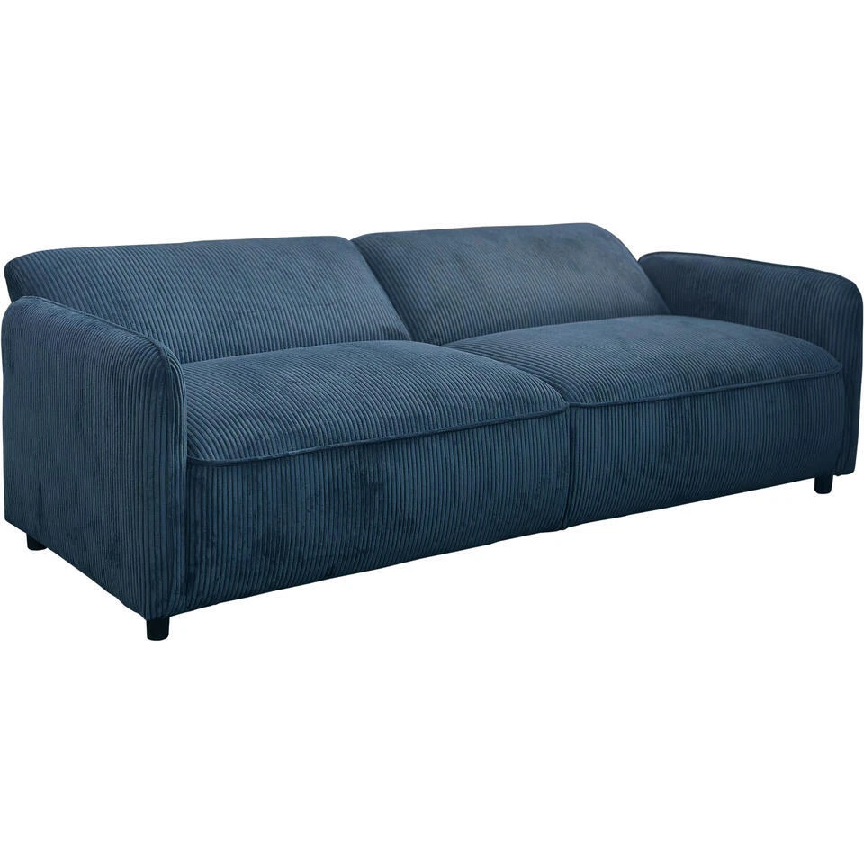 Alicia - Slaapbank 3-zits In Blauwe Stof - Afbeelding 6