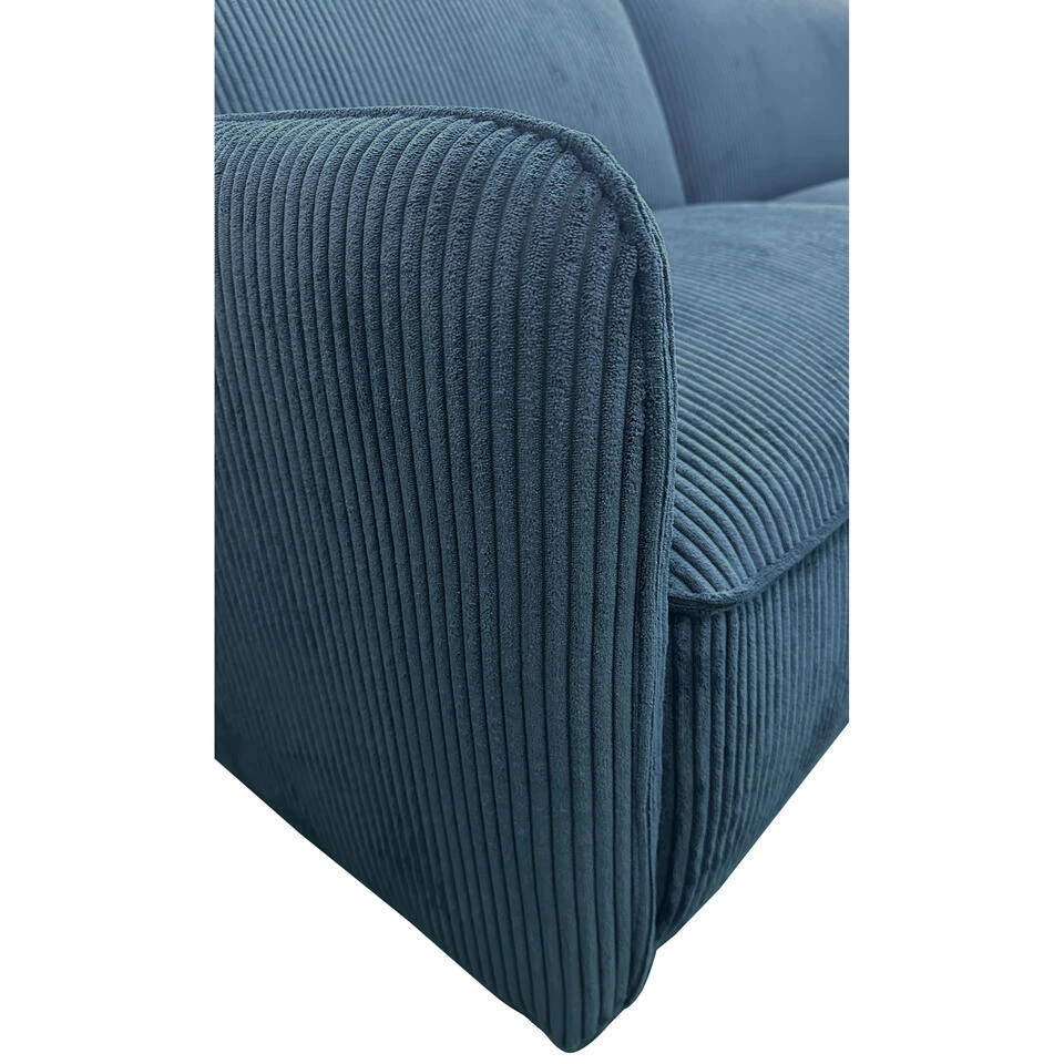 Alicia - Slaapbank 3-zits In Blauwe Stof - Afbeelding 9