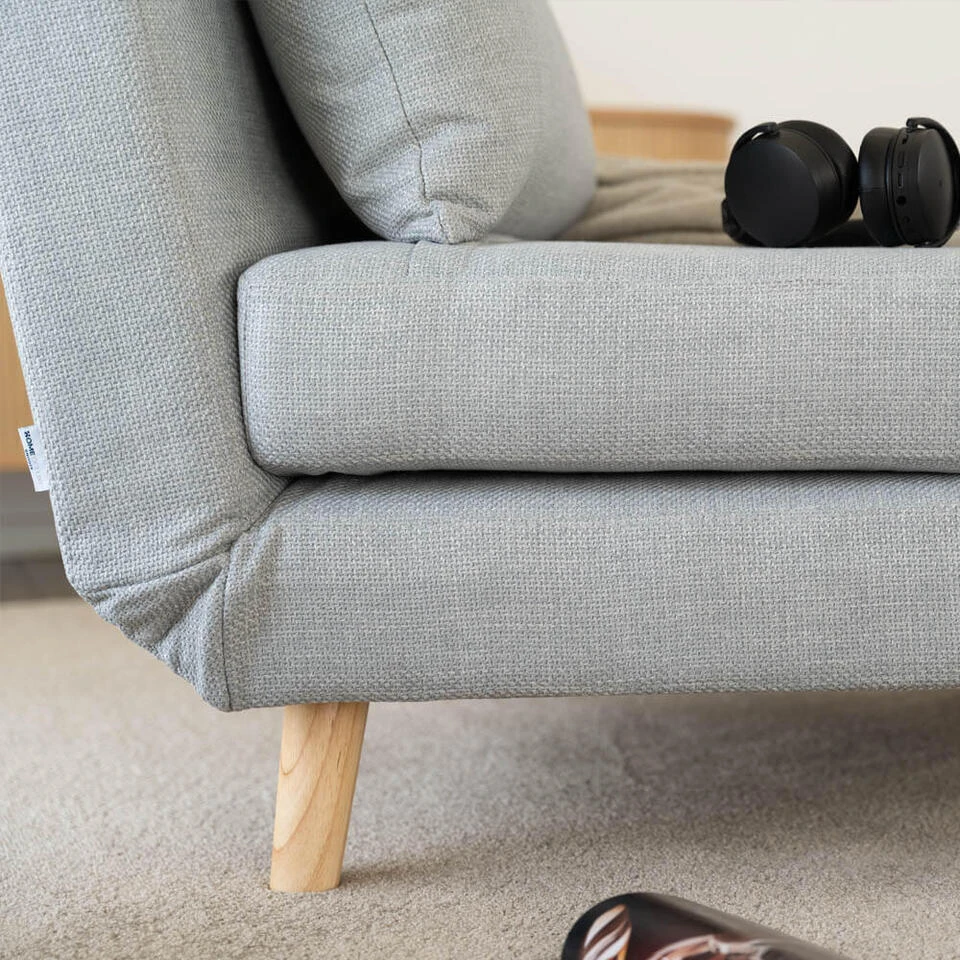 Merkloos HOME DELUXE Slaapstoel SNOOZE - Beige 79 X 28 X 132 Cm - Afbeelding 5