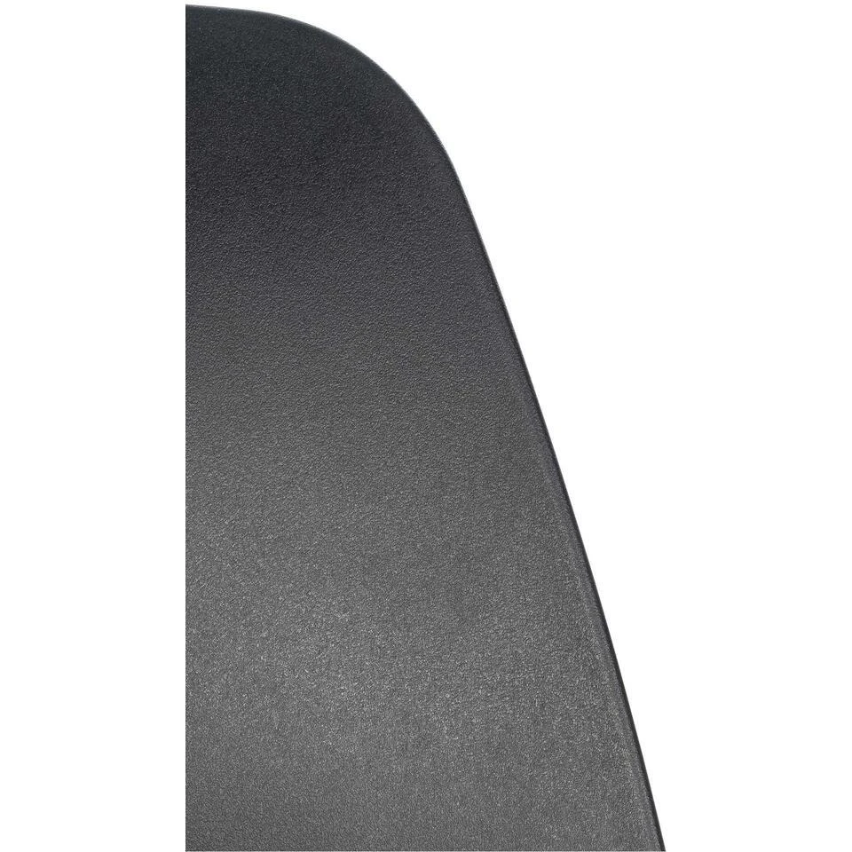 CLP Set Van 2 Barkruk Gilbert Chroom Frame - Kunststof - Zwart - Afbeelding 9