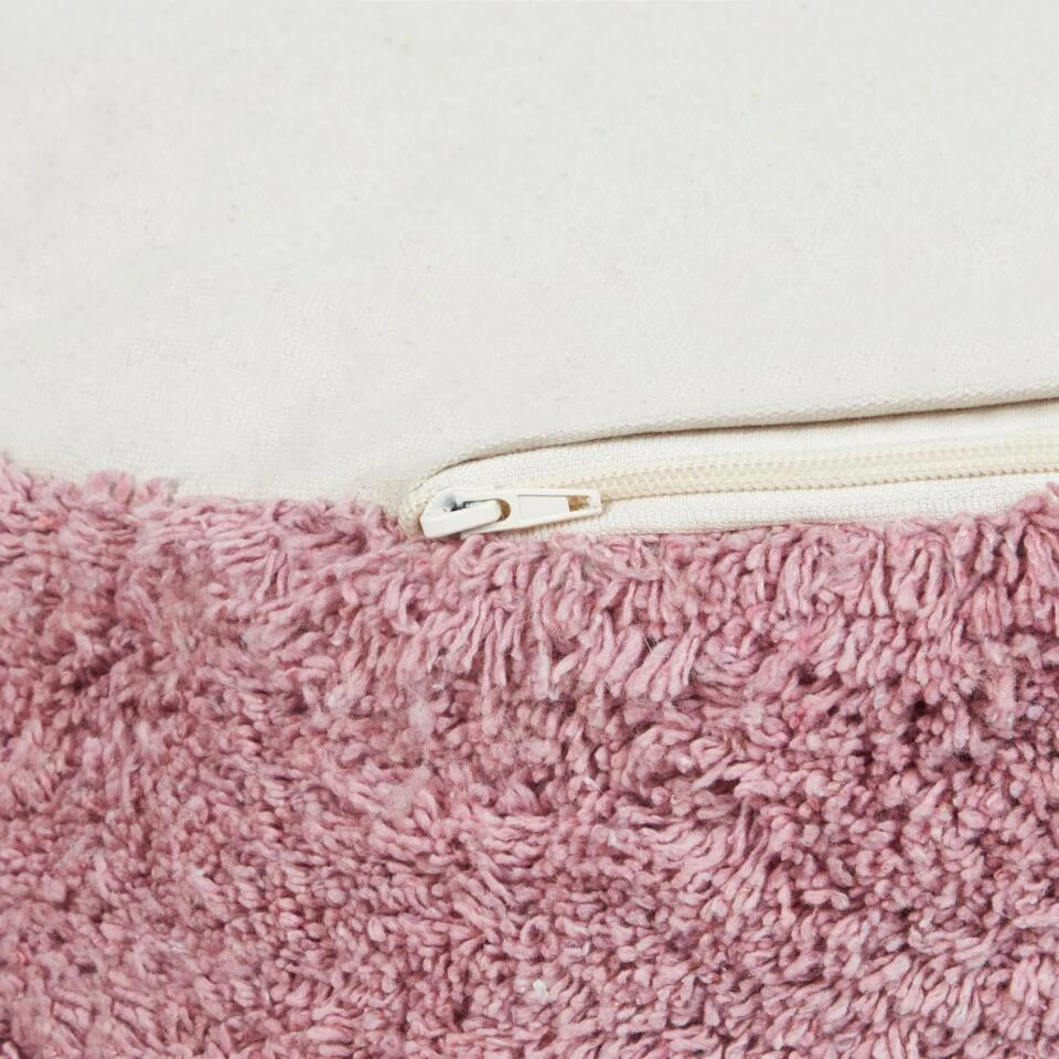 KANDHKOT - Poef - Roze - 50 X 35 - Katoen - Afbeelding 7