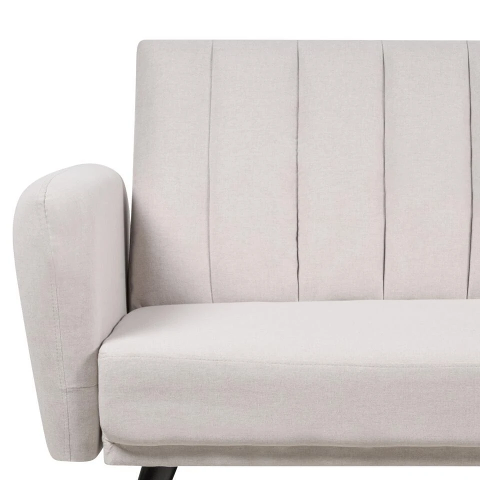 VIMMERBY - Slaapbank - Beige - Polyester - Afbeelding 9