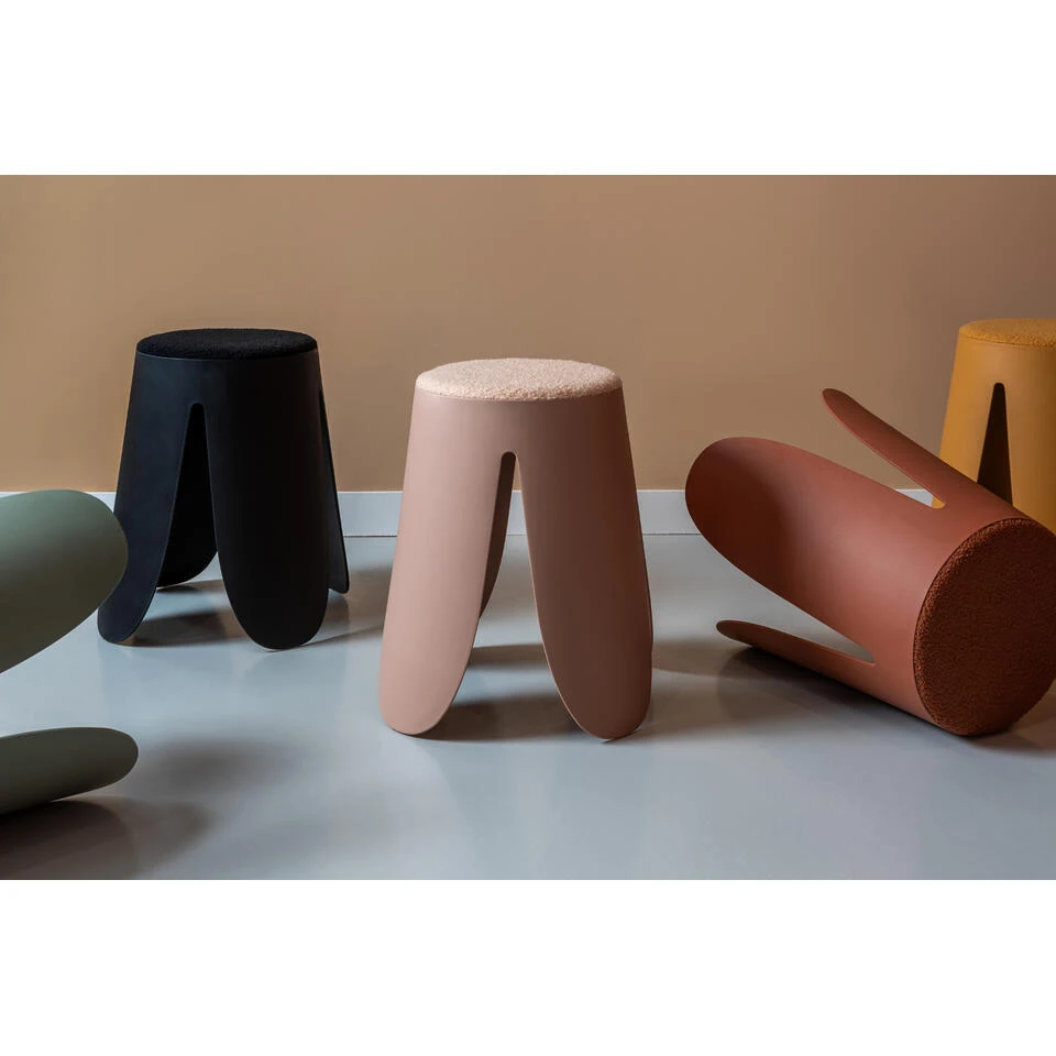 Leitmotiv - Poef Savor - Grijsjade - Afbeelding 4