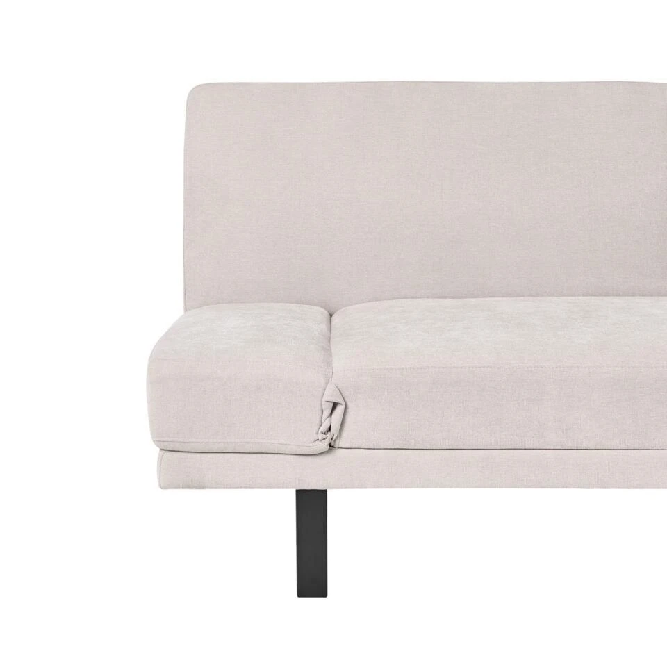 YORK - Slaapbank 2-zits - Beige - Chenille - Afbeelding 9