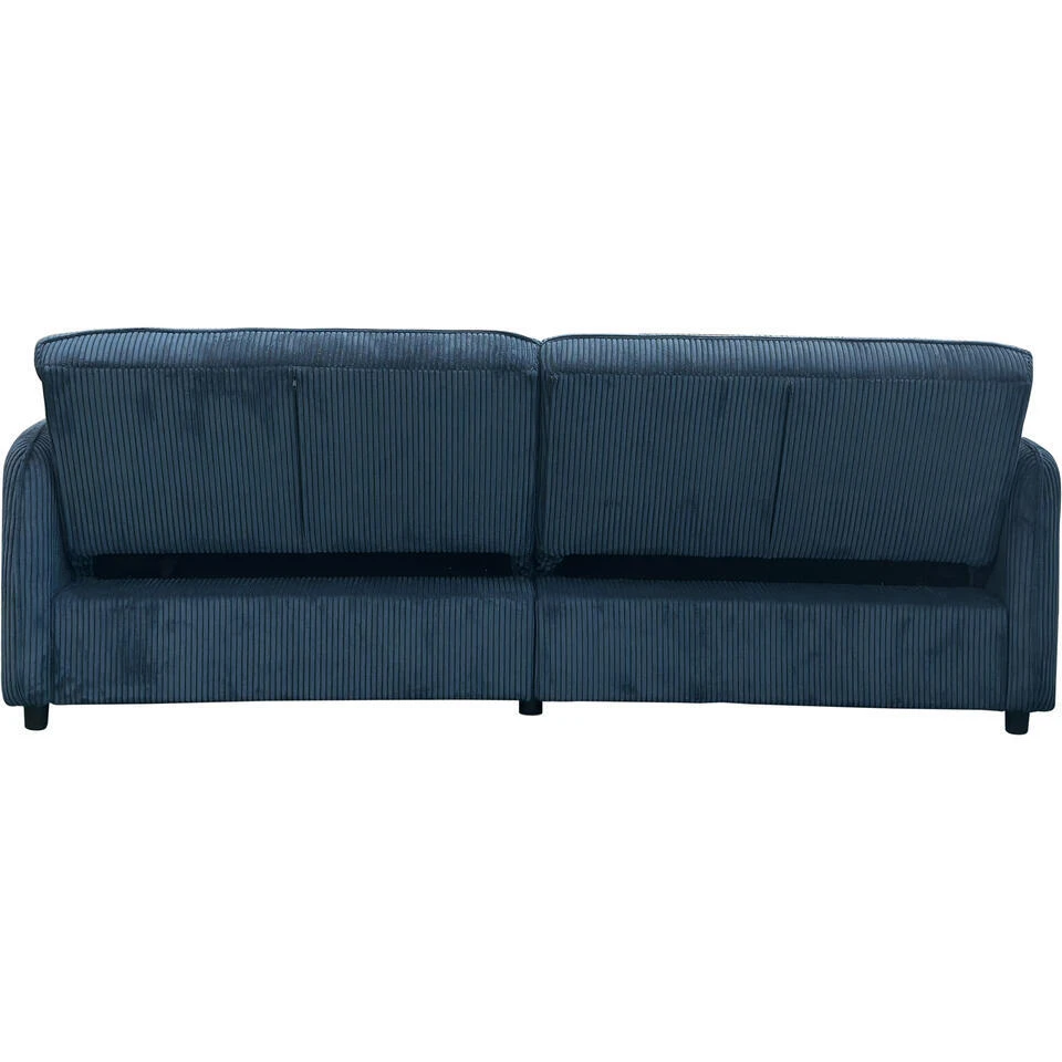 Alicia - Slaapbank 3-zits In Blauwe Stof - Afbeelding 8